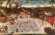 Lucas  Cranach The Fountain of Youth oil painting on canvas